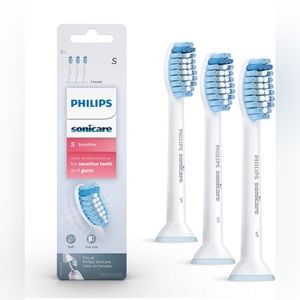Philips Sonicare Genuine Sensitive Replacement Toothbrush Heads